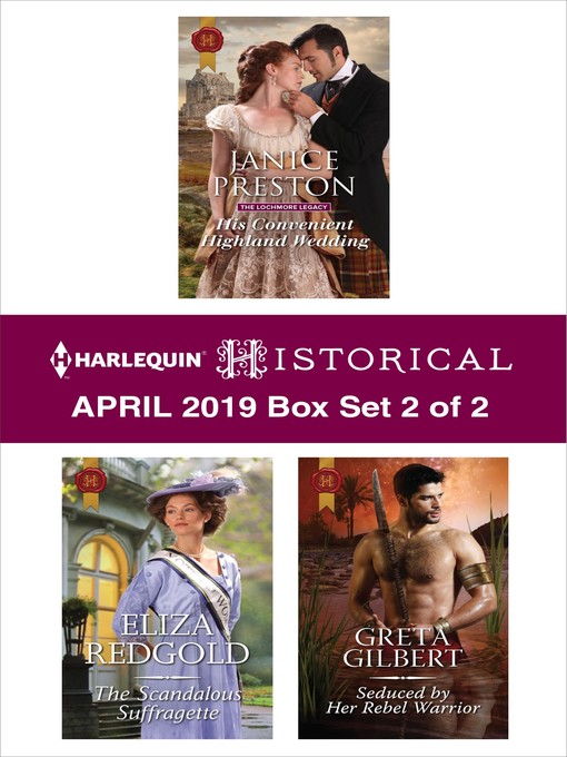 Title details for Harlequin Historical April 2019--Box Set 2 of 2 by Janice Preston - Wait list
